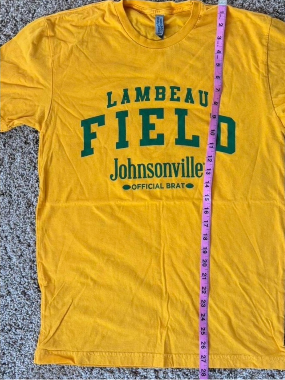 Lambeau Field Yellow Graphic Tee - Picture 4 of 5